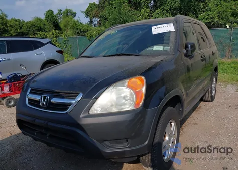 2004 Honda Cr-V Ex z USA, uszkodzony, nr VIN SHSRD78814U220309